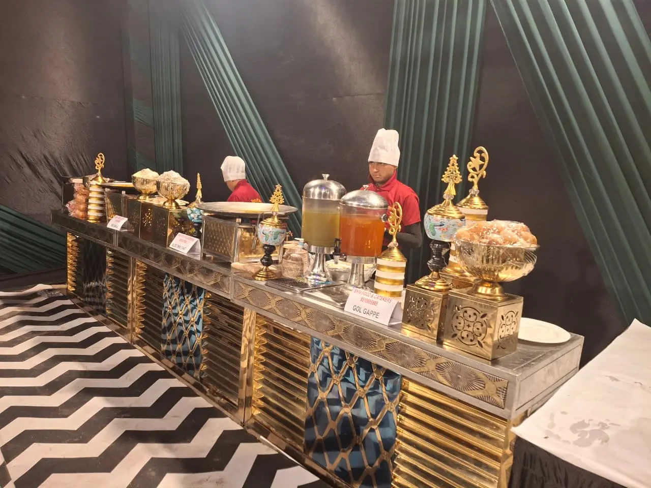 Wedding banquet served by Shiv Food & Caterers